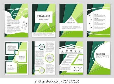 Abstract vector layout background set. For art template design, list, front page, mockup brochure theme style, banner, idea, cover, booklet, print, flyer, book, blank, card, ad, sign, sheet,, a4.