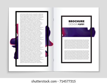 Abstract vector layout background set. For art template design, list, front page, mockup brochure theme style, banner, idea, cover, booklet, print, flyer, book, blank, card, ad, sign, sheet, a4