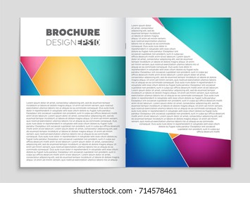 Abstract vector layout background set. For art template design, list, front page, mockup brochure theme style, banner, idea, cover, booklet, print, flyer, book, blank, card, ad, sign, sheet, a4