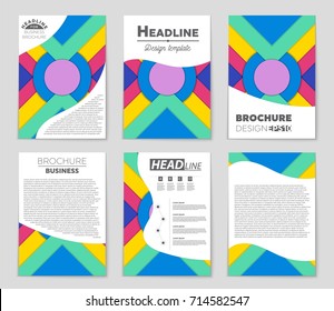 Abstract vector layout background set. For art template design, list, front page, mockup brochure theme style, banner, idea, cover, booklet, print, flyer, book, blank, card, ad, sign, sheet,, a4.