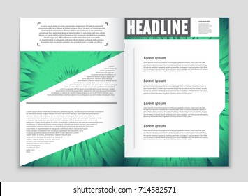 Abstract vector layout background set. For art template design, list, front page, mockup brochure theme style, banner, idea, cover, booklet, print, flyer, book, blank, card, ad, sign, sheet, a4.