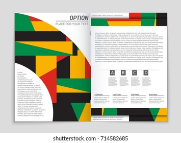 Abstract vector layout background set. For art template design, list, front page, mockup brochure theme style, banner, idea, cover, booklet, print, flyer, book, blank, card, ad, sign, sheet, a4.