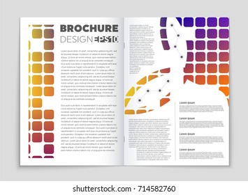 Abstract vector layout background set. For art template design, list, front page, mockup brochure theme style, banner, idea, cover, booklet, print, flyer, book, blank, card, ad, sign, sheet, a4.