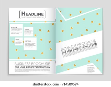 Abstract vector layout background set. For art template design, list, front page, mockup brochure theme style, banner, idea, cover, booklet, print, flyer, book, blank, card, ad, sign, sheet, a4