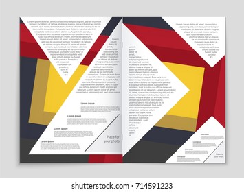 Abstract vector layout background set. For art template design, list, front page, mockup brochure theme style, banner, idea, cover, booklet, print, flyer, book, blank, card, ad, sign, sheet,, a4.