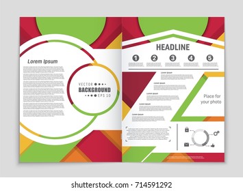 Abstract vector layout background set. For art template design, list, front page, mockup brochure theme style, banner, idea, cover, booklet, print, flyer, book, blank, card, ad, sign, sheet,, a4.