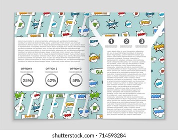 Abstract vector layout background set. For art template design, list, front page, mockup brochure theme style, banner, idea, cover, booklet, print, flyer, book, blank, card, ad, sign, sheet, a4.
