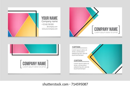 Abstract vector layout background set. For art template design, list, front page, mockup brochure theme style, banner, idea, cover, booklet, print, flyer, book, blank, card, ad, sign, sheet, a4