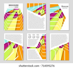 Abstract vector layout background set. For art template design, list, front page, mockup brochure theme style, banner, idea, cover, booklet, print, flyer, book, blank, card, ad, sign, sheet,, a4.