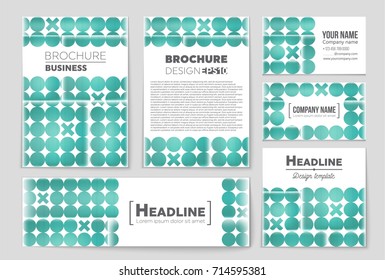 Abstract vector layout background set. For art template design, list, front page, mockup brochure theme style, banner, idea, cover, booklet, print, flyer, book, blank, card, ad, sign, sheet, a4