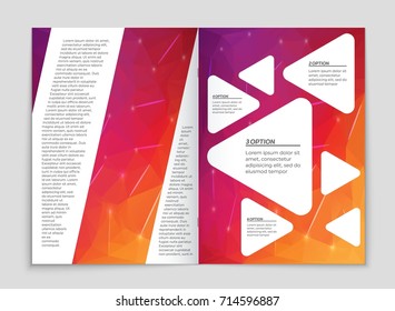 Abstract vector layout background set. For art template design, list, front page, mockup brochure theme style, banner, idea, cover, booklet, print, flyer, book, blank, card, ad, sign, sheet, a4