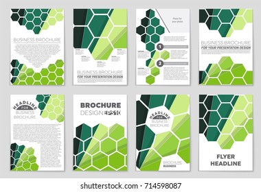 Abstract vector layout background set. For art template design, list, front page, mockup brochure theme style, banner, idea, cover, booklet, print, flyer, book, blank, card, ad, sign, sheet,, a4.