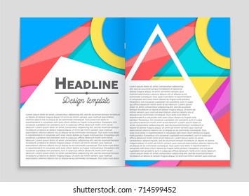 Abstract vector layout background set. For art template design, list, front page, mockup brochure theme style, banner, idea, cover, booklet, print, flyer, book, blank, card, ad, sign, sheet,, a4.