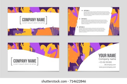 Abstract vector layout background set. For art template design, list, front page, mockup brochure theme style, banner, idea, cover, booklet, print, flyer, book, blank, card, ad, sign, sheet, a4
