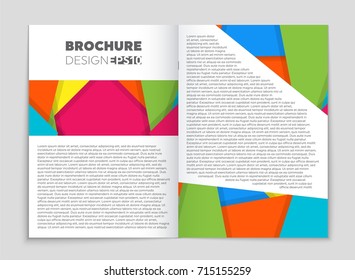 Abstract vector layout background set. For art template design, list, front page, mockup brochure theme style, banner, idea, cover, booklet, print, flyer, book, blank, card, ad, sign, sheet,, a4.