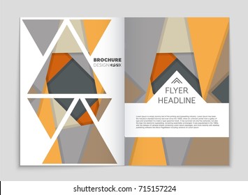 Abstract vector layout background set. For art template design, list, front page, mockup brochure theme style, banner, idea, cover, booklet, print, flyer, book, blank, card, ad, sign, sheet,, a4.