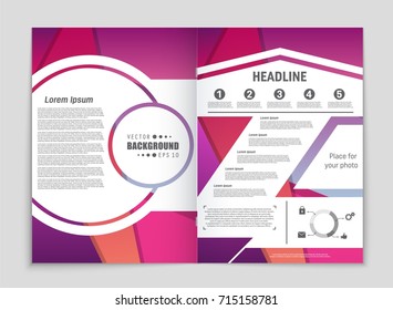 Abstract vector layout background set. For art template design, list, front page, mockup brochure theme style, banner, idea, cover, booklet, print, flyer, book, blank, card, ad, sign, sheet,, a4.