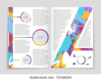 Abstract vector layout background set. For art template design, list, front page, mockup brochure theme style, banner, idea, cover, booklet, print, flyer, book, blank, card, ad, sign, sheet, a4