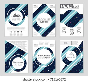 Abstract vector layout background set. For art template design, list, front page, mockup brochure theme style, banner, idea, cover, booklet, print, flyer, book, blank, card, ad, sign, sheet, a4