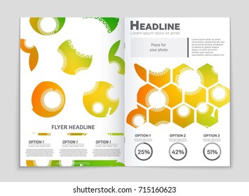 Abstract vector layout background set. For art template design, list, front page, mockup brochure theme style, banner, idea, cover, booklet, print, flyer, book, blank, card, ad, sign, sheet, a4.