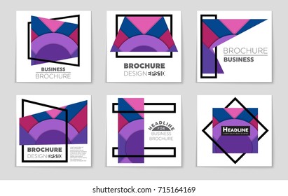 Abstract vector layout background set. For art template design, list, front page, mockup brochure theme style, banner, idea, cover, booklet, print, flyer, book, blank, card, ad, sign, sheet,, a4.