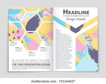 Abstract vector layout background set. For art template design, list, front page, mockup brochure theme style, banner, idea, cover, booklet, print, flyer, book, blank, card, ad, sign, sheet, a4