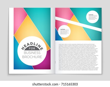 Abstract vector layout background set. For art template design, list, front page, mockup brochure theme style, banner, idea, cover, booklet, print, flyer, book, blank, card, ad, sign, sheet, a4