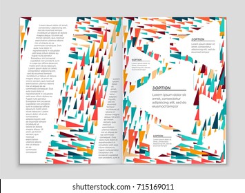 Abstract vector layout background set. For art template design, list, front page, mockup brochure theme style, banner, idea, cover, booklet, print, flyer, book, blank, card, ad, sign, sheet, a4