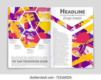 Abstract vector layout background set. For art template design, list, front page, mockup brochure theme style, banner, idea, cover, booklet, print, flyer, book, blank, card, ad, sign, sheet, a4