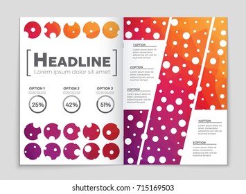 Abstract vector layout background set. For art template design, list, front page, mockup brochure theme style, banner, idea, cover, booklet, print, flyer, book, blank, card, ad, sign, sheet, a4