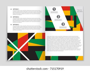 Abstract vector layout background set. For art template design, list, front page, mockup brochure theme style, banner, idea, cover, booklet, print, flyer, book, blank, card, ad, sign, sheet, a4.