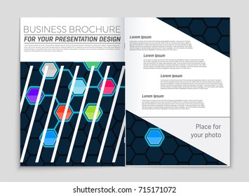 Abstract vector layout background set. For art template design, list, front page, mockup brochure theme style, banner, idea, cover, booklet, print, flyer, book, blank, card, ad, sign, sheet, a4.