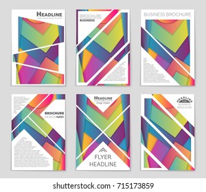 Abstract vector layout background set. For art template design, list, front page, mockup brochure theme style, banner, idea, cover, booklet, print, flyer, book, blank, card, ad, sign, sheet,, a4.