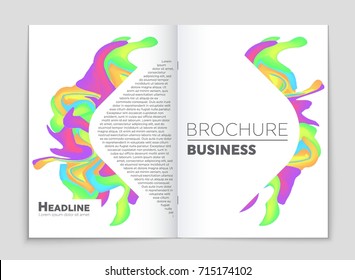 Abstract vector layout background set. For art template design, list, front page, mockup brochure theme style, banner, idea, cover, booklet, print, flyer, book, blank, card, ad, sign, sheet, a4