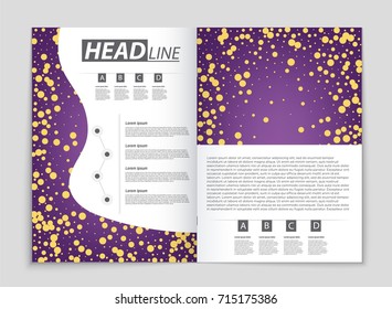 Abstract vector layout background set. For art template design, list, front page, mockup brochure theme style, banner, idea, cover, booklet, print, flyer, book, blank, card, ad, sign, sheet, a4.