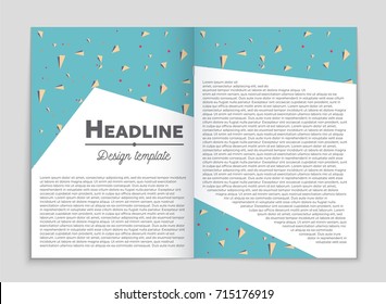 Abstract vector layout background set. For art template design, list, front page, mockup brochure theme style, banner, idea, cover, booklet, print, flyer, book, blank, card, ad, sign, sheet, a4