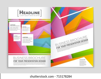Abstract vector layout background set. For art template design, list, front page, mockup brochure theme style, banner, idea, cover, booklet, print, flyer, book, blank, card, ad, sign, sheet,, a4.