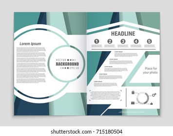 Abstract vector layout background set. For art template design, list, front page, mockup brochure theme style, banner, idea, cover, booklet, print, flyer, book, blank, card, ad, sign, sheet,, a4.