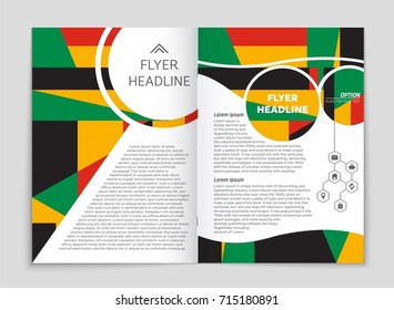Abstract vector layout background set. For art template design, list, front page, mockup brochure theme style, banner, idea, cover, booklet, print, flyer, book, blank, card, ad, sign, sheet, a4.