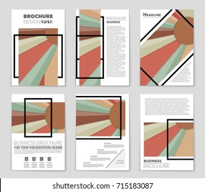 Abstract vector layout background set. For art template design, list, front page, mockup brochure theme style, banner, idea, cover, booklet, print, flyer, book, blank, card, ad, sign, sheet,, a4.