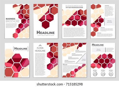 Abstract vector layout background set. For art template design, list, front page, mockup brochure theme style, banner, idea, cover, booklet, print, flyer, book, blank, card, ad, sign, sheet,, a4.