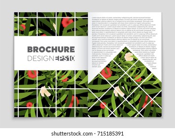 Abstract vector layout background set. For art template design, list, front page, mockup brochure theme style, banner, idea, cover, booklet, print, flyer, book, blank, card, ad, sign, sheet, a4