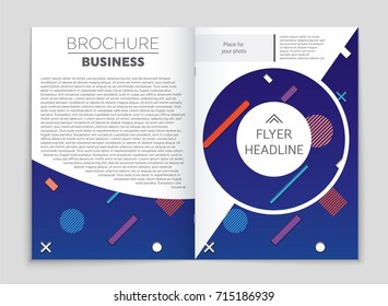 Abstract vector layout background set. For art template design, list, front page, mockup brochure theme style, banner, idea, cover, booklet, print, flyer, book, blank, card, ad, sign, sheet, a4.