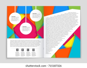 Abstract vector layout background set. For art template design, list, front page, mockup brochure theme style, banner, idea, cover, booklet, print, flyer, book, blank, card, ad, sign, sheet,, a4.