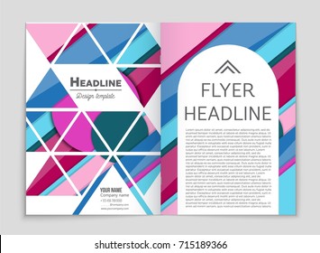 Abstract vector layout background set. For art template design, list, front page, mockup brochure theme style, banner, idea, cover, booklet, print, flyer, book, blank, card, ad, sign, sheet,, a4.