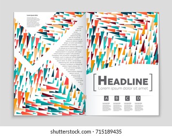 Abstract vector layout background set. For art template design, list, front page, mockup brochure theme style, banner, idea, cover, booklet, print, flyer, book, blank, card, ad, sign, sheet, a4