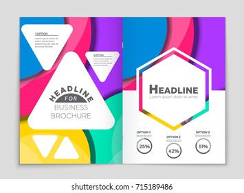 Abstract vector layout background set. For art template design, list, front page, mockup brochure theme style, banner, idea, cover, booklet, print, flyer, book, blank, card, ad, sign, sheet,, a4.