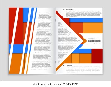 Abstract vector layout background set. For art template design, list, front page, mockup brochure theme style, banner, idea, cover, booklet, print, flyer, book, blank, card, ad, sign, sheet,, a4.