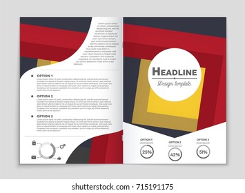 Abstract vector layout background set. For art template design, list, front page, mockup brochure theme style, banner, idea, cover, booklet, print, flyer, book, blank, card, ad, sign, sheet,, a4.