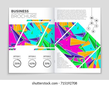 Abstract vector layout background set. For art template design, list, front page, mockup brochure theme style, banner, idea, cover, booklet, print, flyer, book, blank, card, ad, sign, sheet, a4.